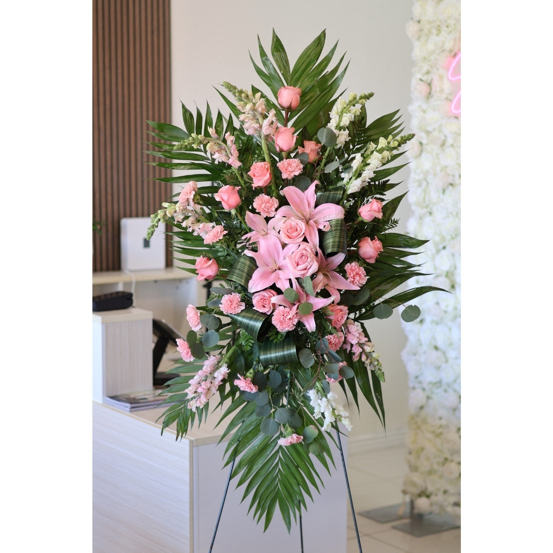 Soft Tribute — Pink Wreath