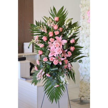 Soft Tribute — Pink Wreath